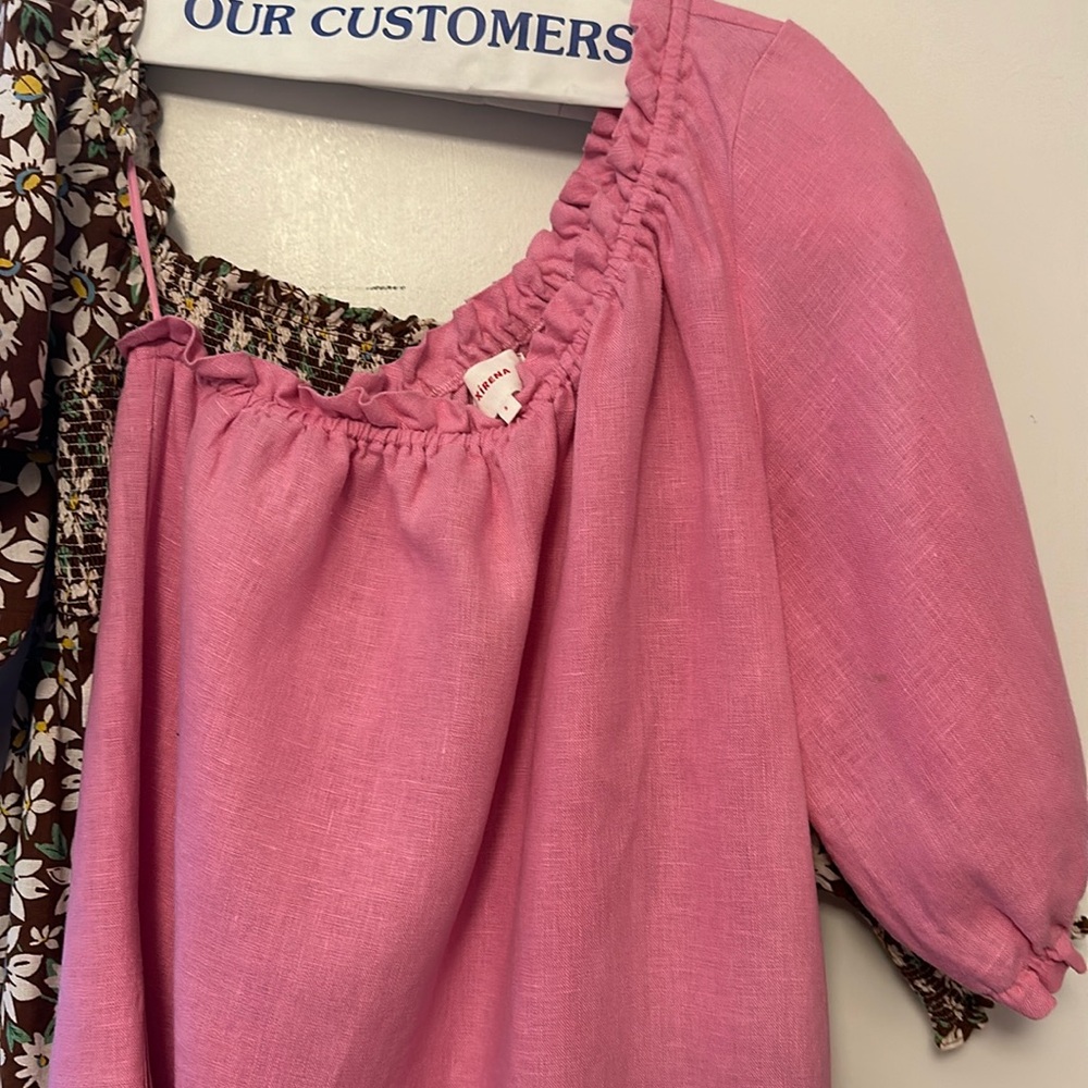 Xirena Women’s Pink Linen Dress